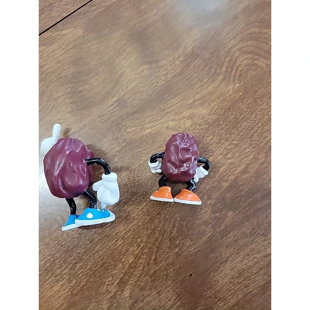 California Raisons 1980'S PVC figures Vtg  toys‎